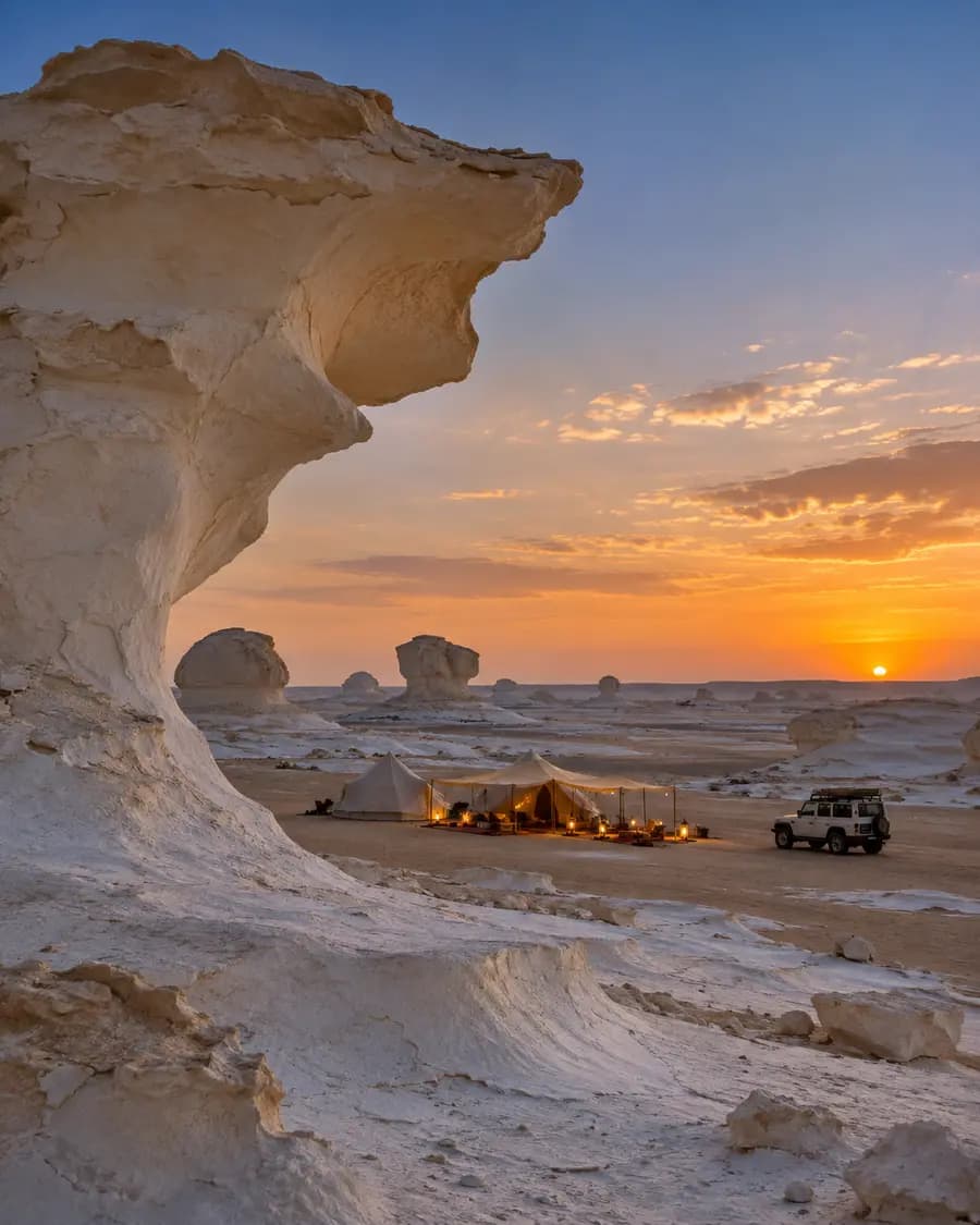 Il deserto, sotto le stelle